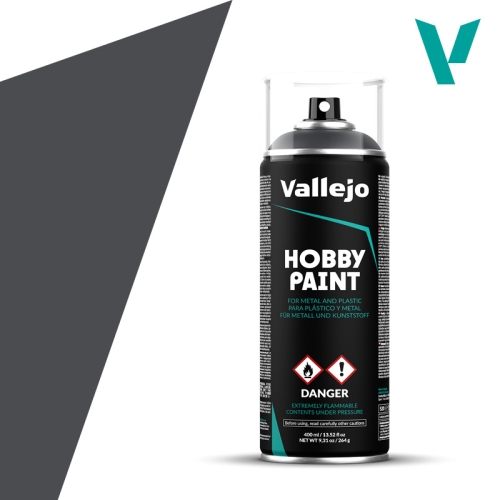 Vallejo Hobby Paint Spray Panzer Grey, 400ml (g.p. 1L= 30€)tank grey